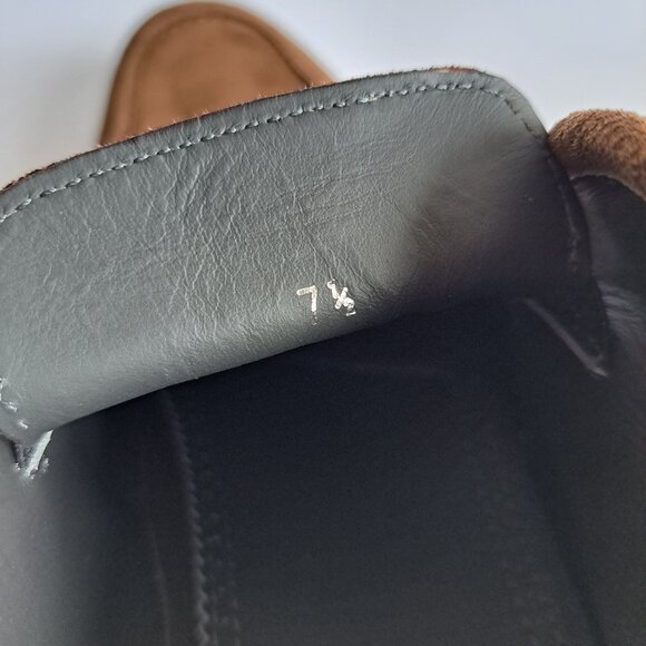 NEW Di Bianco Fidenza Men's Brown Suede Slip On Ankle Boots Shoes - Picture 11 of 16